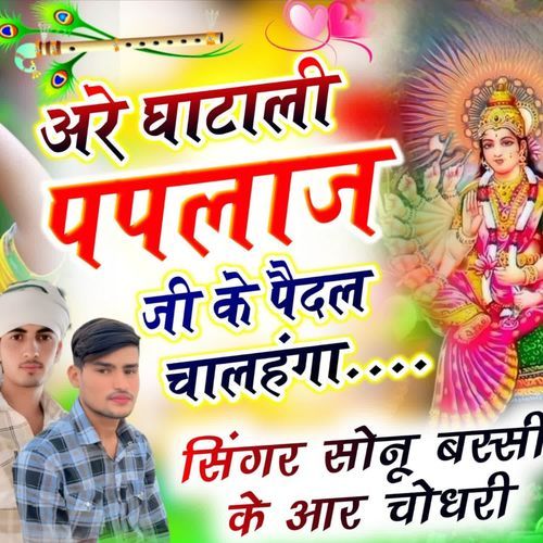 अरे घाटाली पपलाज जी के पैदल चालहंगा