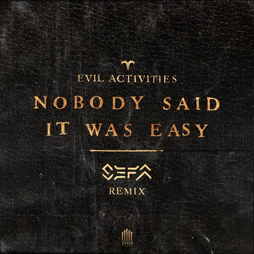 Nobody Said It Was Easy (Sefa Remix)_poster_image