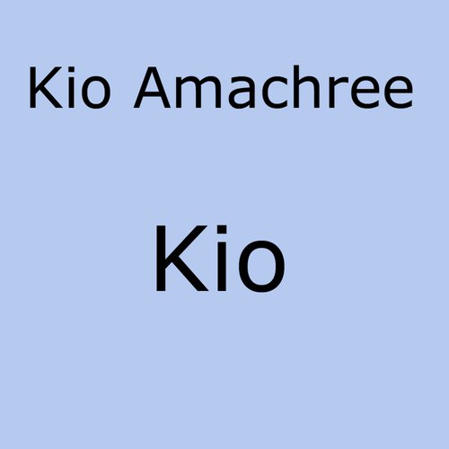 Kio Amachree
