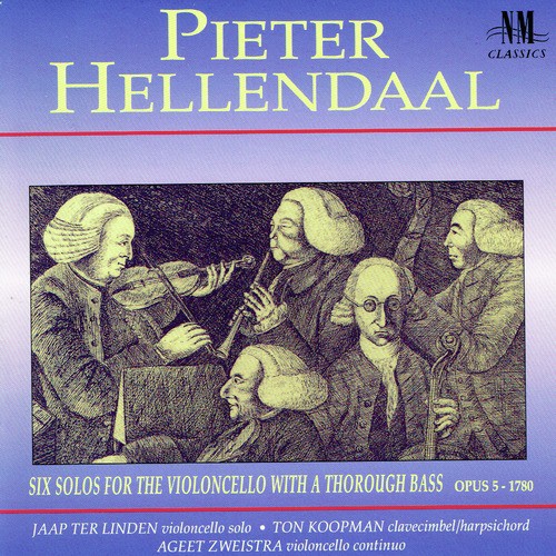 Pieter Hellendaal: Six Solos for the Violoncello with a Thorough Bass