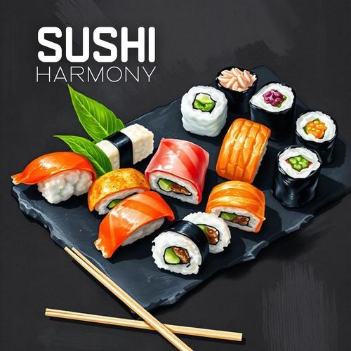 Sushi Harmony: Sounds from the Depths of Japanese Flavor_poster_image