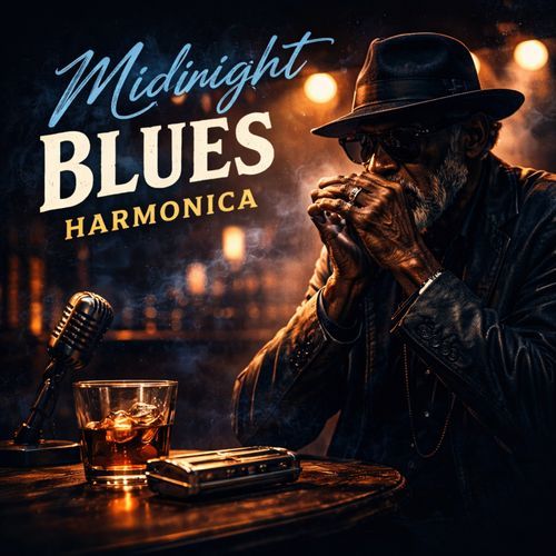 Vintage Blues Harmonica Groove cover art