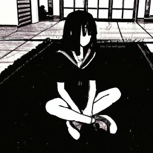 yes, i'm sad again cover art