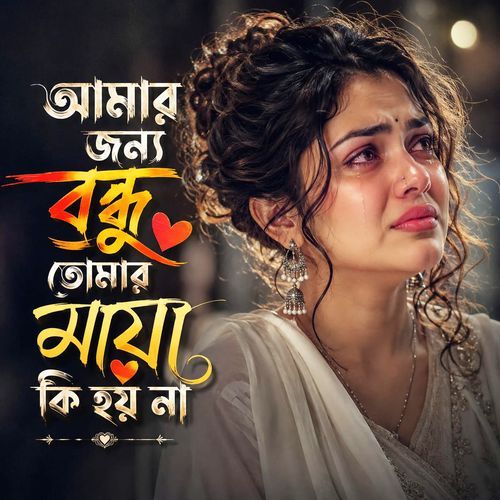 আমার জন্য বন্ধু তোমার মায়া কি হয় না