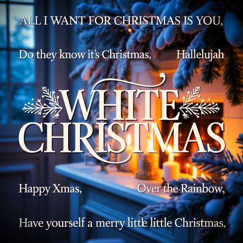White Christmas cover art