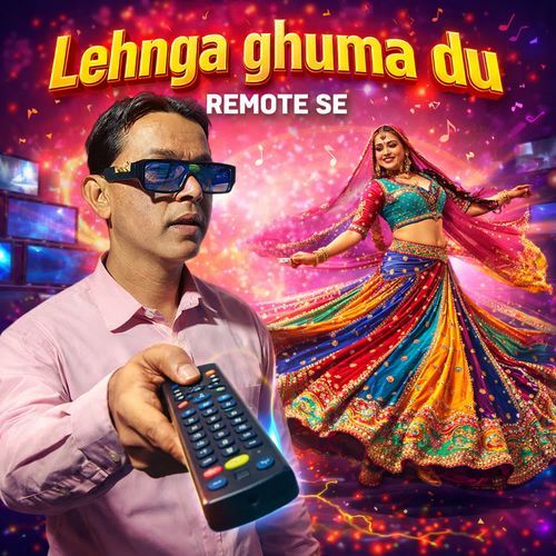 Lehenga ghuma du remote se