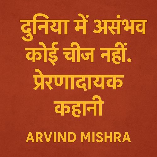 दुनिया में असंभव कोई चीज नहीं। प्रेरणादायक कहानी