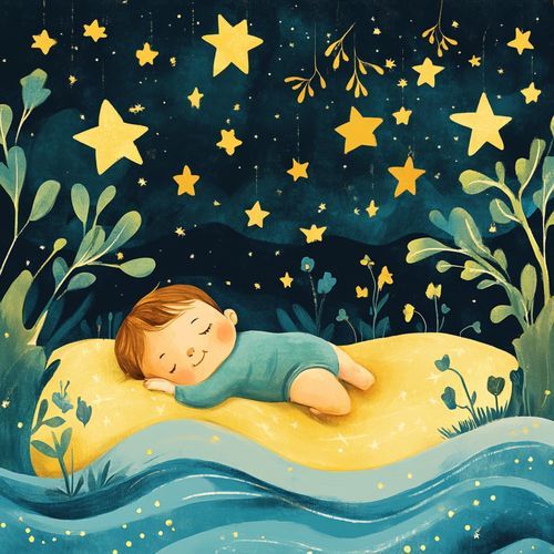 宝宝晚安助眠曲（胎心声与自然水声） cover art