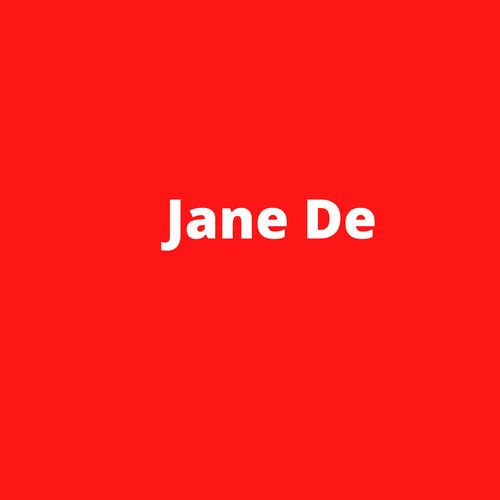 Jane De