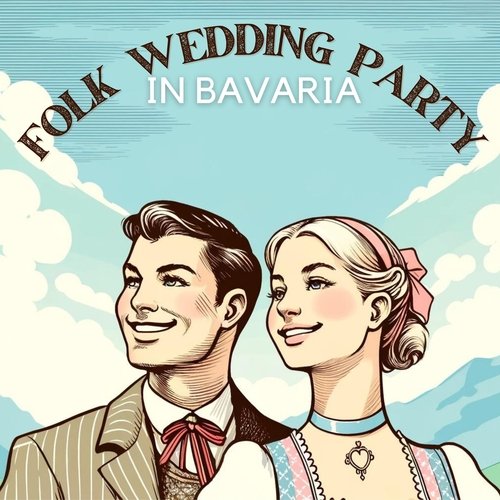 Folk Wedding Party in Bavaria