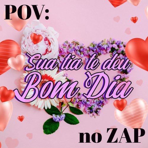 pov: sua tia te deu bom dia no zap