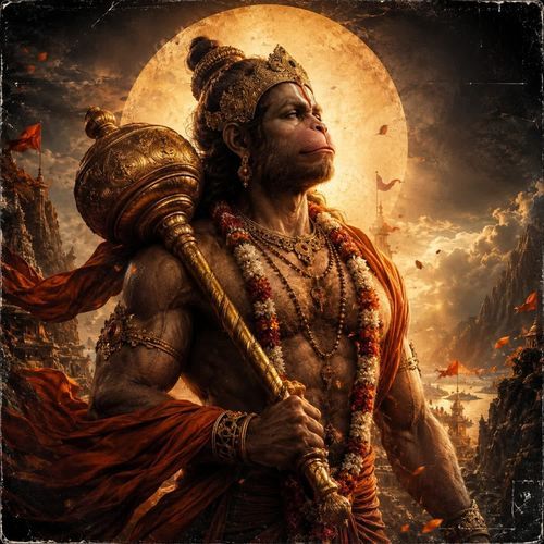 Hanuman ka naam jo gaaye
