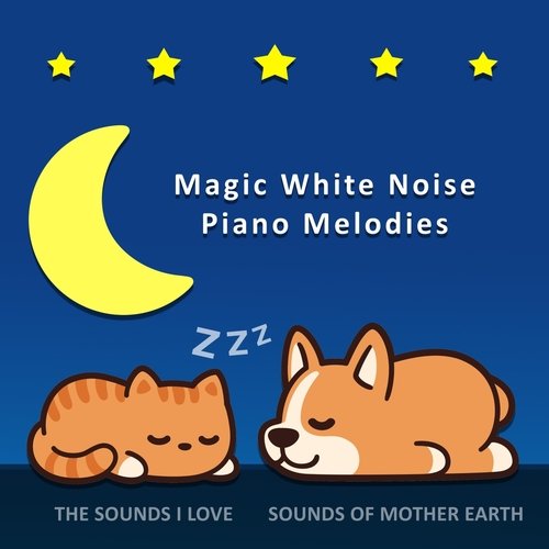 Magic White Noise Piano Melodies