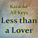 less than a lover (Karaoke Version) artwork