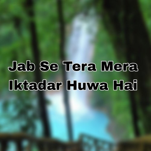 Jab Se Tera Mera Iktadar Huwa Hai