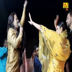 Sapna Chodhary &amp; Hamsar Hayat Bhajan-AhAcfhJ8WAA