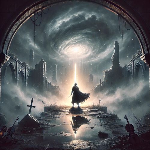 A travez del abismo cover art