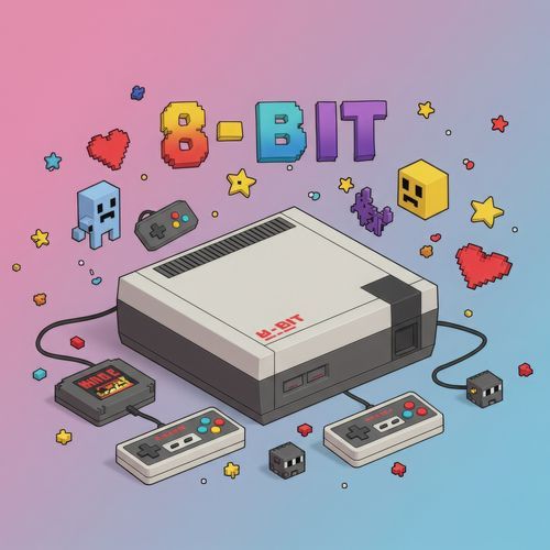 8-bit Arcade cover art