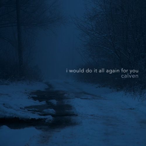 i would do it all again for you