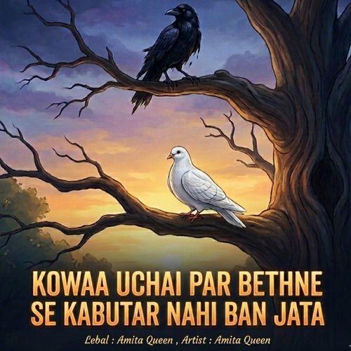 Kowaa Uchai Par Bethne Se Kabutar Nahi Ban Jata
