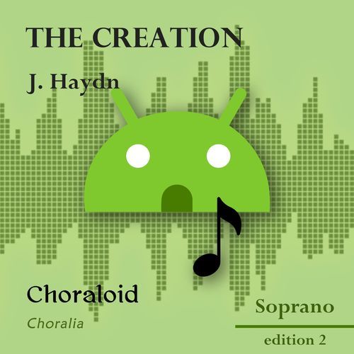The Creation: 25b - Achieved is the glorious work (II) (Voice with metronome) cover art
