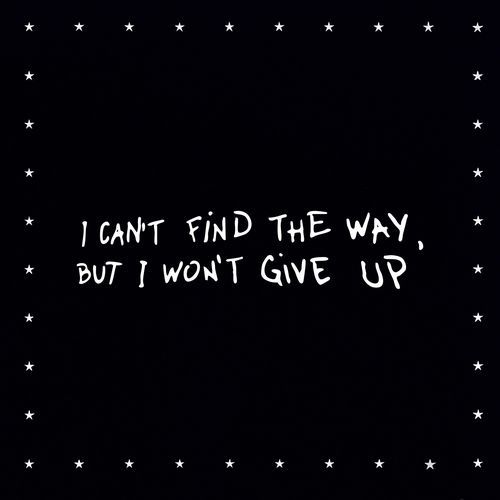 I Won't Give Up