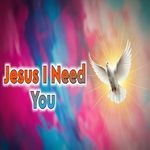 Jesus I Need You