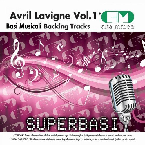 Basi Musicali: Avril Lavigne Vol.1 (Backing Tracks Altamarea)