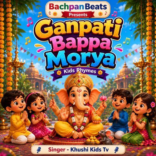 Ganpati Bappa Morya Kids Rhymes
