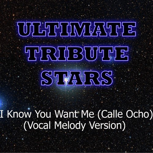 Pitbull - I Know You Want Me (Calle Ocho) (Vocal Melody Version)