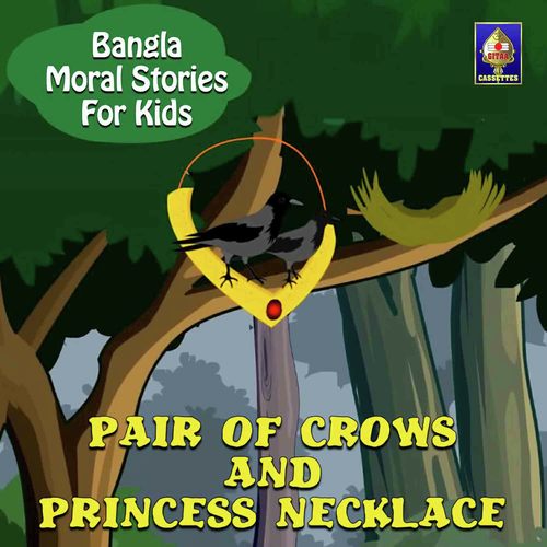 Pair Of Crows And Princess Necklace