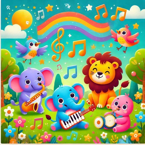 Bunte Farben, lustige Formen cover art