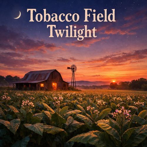 Tobacco Field Twilight