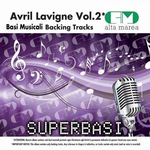 Basi Musicali: Avril Lavigne Vol.2 (Backing Tracks Altamarea)