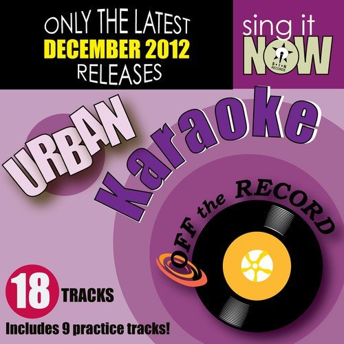 December 2012 Urban Hits Karaoke