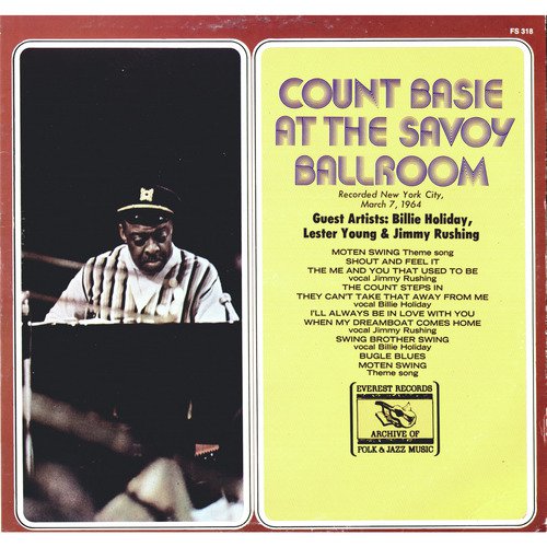 Count Basie At The Savoy Ballroom