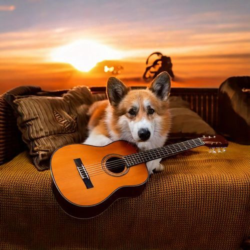 Canine Chords: Guitar Music for Dogs