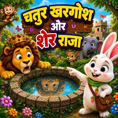 Chatur khargosh Or Sher Raja