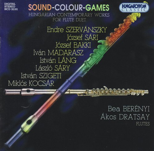 Hang-szin-jatetok (Sounds-Colours-Games): VII. Con moto cover art