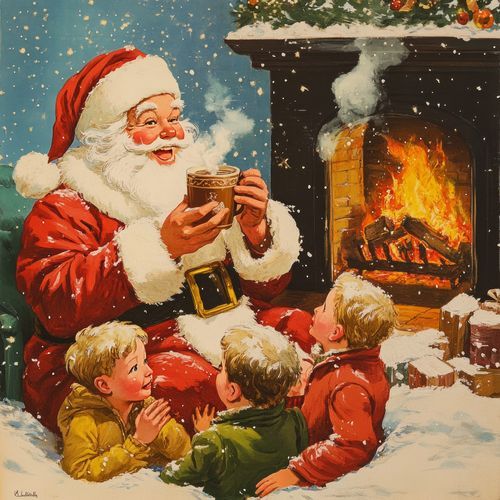 Fireplace Whisper: Christmas Charm_poster_image