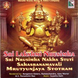Sri Lakshmi Narasimha Sri Narasimha Nakha Stuti Sahasranamavali Mrutyunjaya Stotram