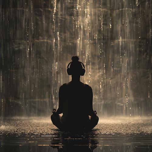 Rain Meditation: Calming Serene Tones_poster_image