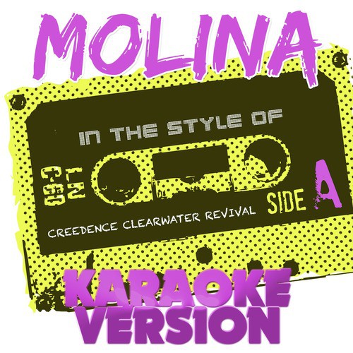 Molina (In the Style of Creedence Clearwater Revival) [Karaoke Version] cover art