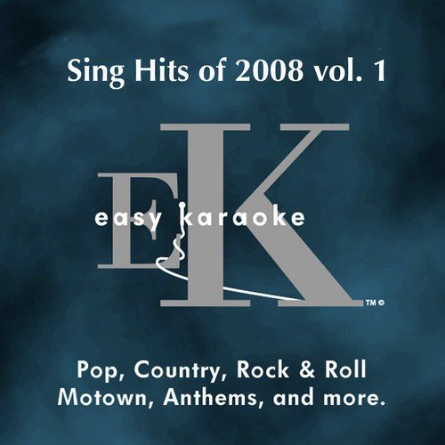 Sing Hits of 2008, Vol. 1  (Karaoke Tracks)