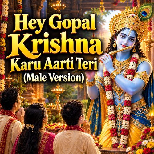 Hey Gopal Krishna Karu Aarti Teri  (Male Version)