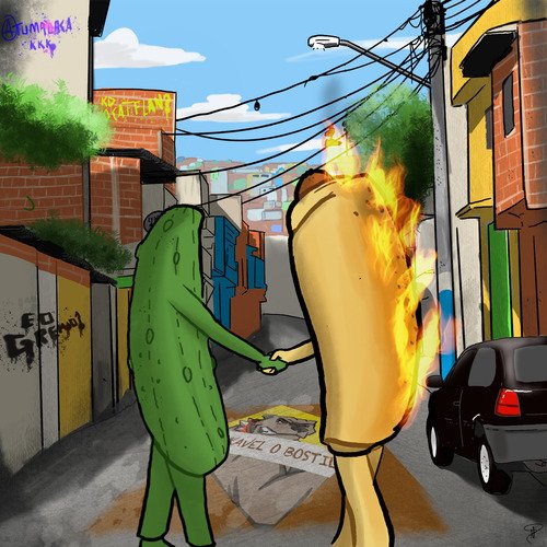 O Cara Virou um Picles cover art