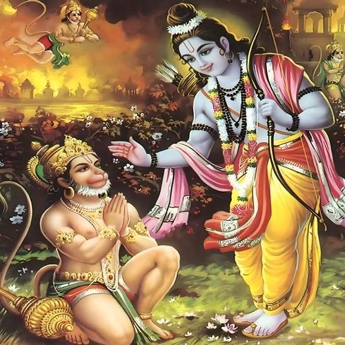 MERE BABA HANUMAN BHAKTON MEIN MAHAN