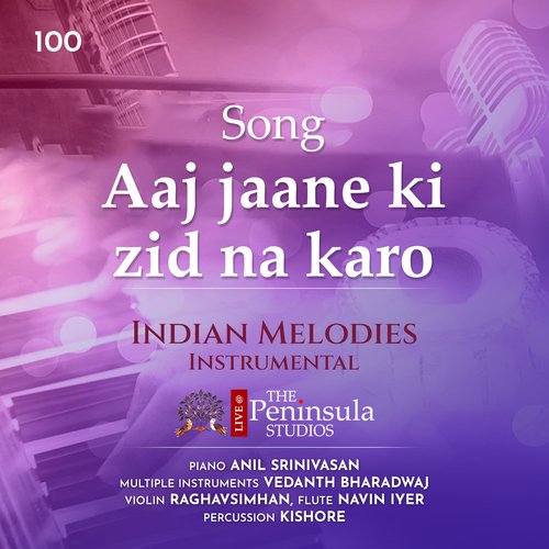 Aaj Jaane Ki Zid Na Karo (Live)