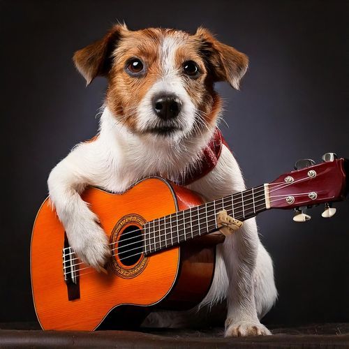 Guitar for Dogs: Calming Melodic Tones_poster_image