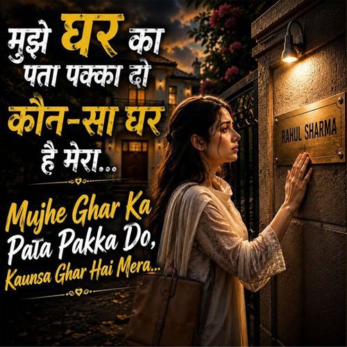 Mujhe Ghar Ka Pata Pakka Do Kaunsa Ghar Hai Mera